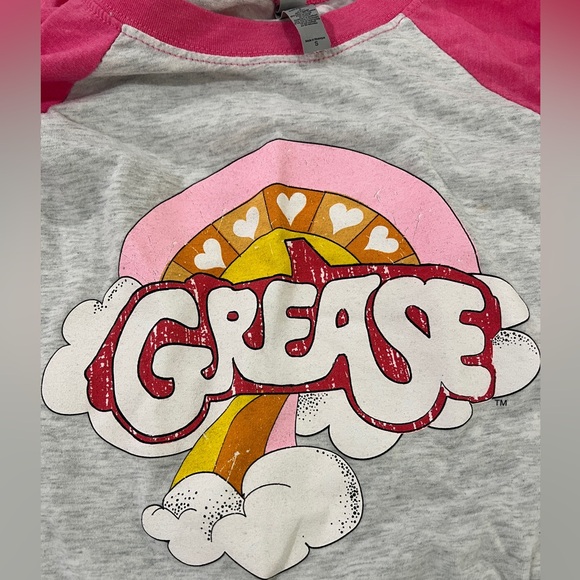 Women’s Graphic Grease 3/4 Henley Tees - Picture 2 of 6